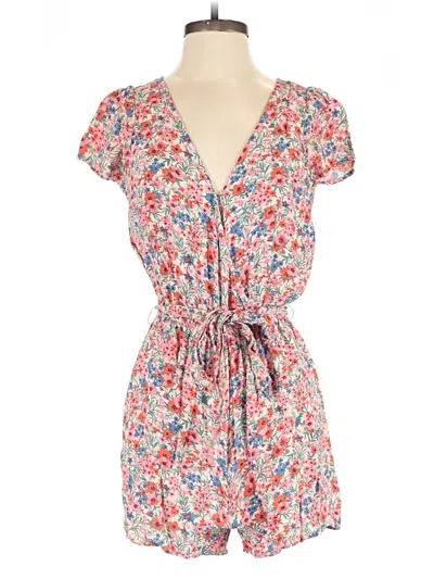 Pre-owned American Eagle Outfitters Romper In White