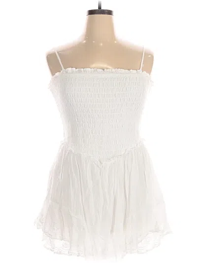 Pre-owned American Eagle Outfitters Romper In White