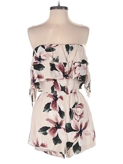 Pre-owned American Eagle Outfitters Romper In White