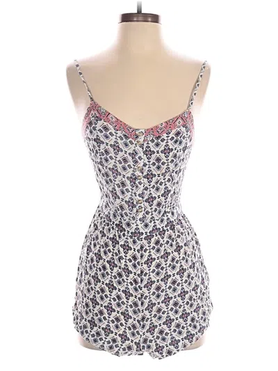 Pre-owned American Eagle Outfitters Romper In White