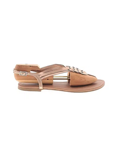 Pre-owned American Eagle Outfitters Sandals In Tan