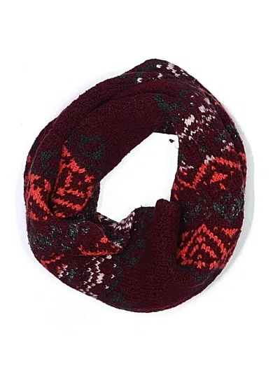 Pre-owned American Eagle Outfitters Scarf In Burgundy
