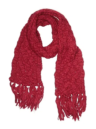 Pre-owned American Eagle Outfitters Scarf In Burgundy