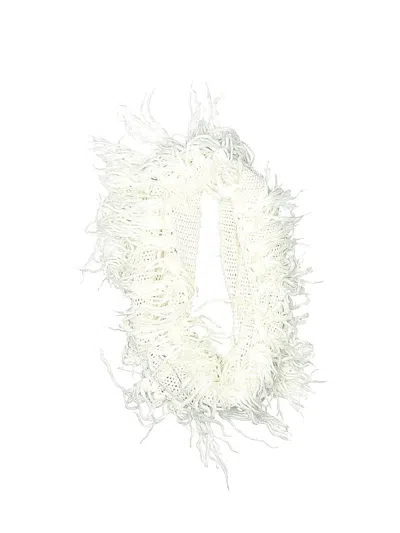 Pre-owned American Eagle Outfitters Scarf In Ivory