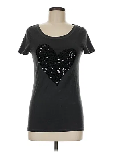 Pre-owned American Eagle Outfitters Short Sleeve T-shirt In Black