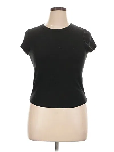 Pre-owned American Eagle Outfitters Short Sleeve T-shirt In Black