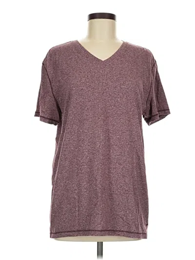Pre-owned American Eagle Outfitters Short Sleeve T-shirt In Burgundy