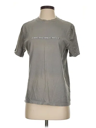 Pre-owned American Eagle Outfitters Short Sleeve T-shirt In Gray
