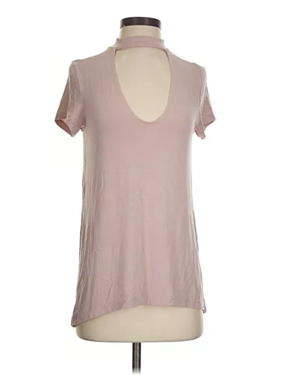 Pre-owned American Eagle Outfitters Short Sleeve T-shirt In Pink