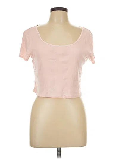 Pre-owned American Eagle Outfitters Short Sleeve T-shirt In Pink