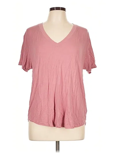 Pre-owned American Eagle Outfitters Short Sleeve T-shirt In Pink
