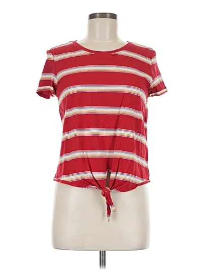 Pre-owned American Eagle Outfitters Short Sleeve T-shirt In Red