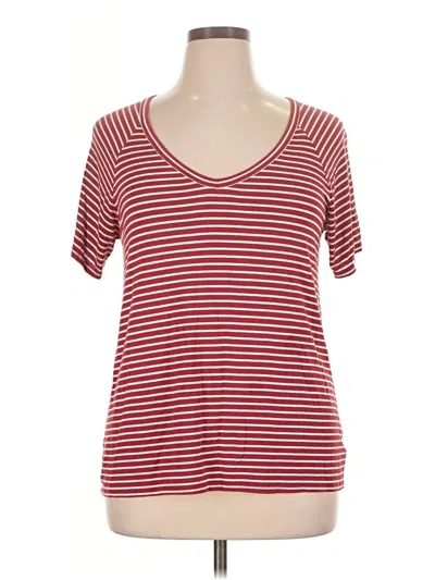 Pre-owned American Eagle Outfitters Short Sleeve T-shirt In Red