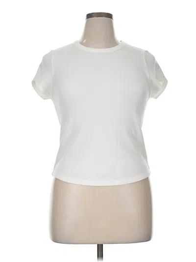 Pre-owned American Eagle Outfitters Short Sleeve T-shirt In White