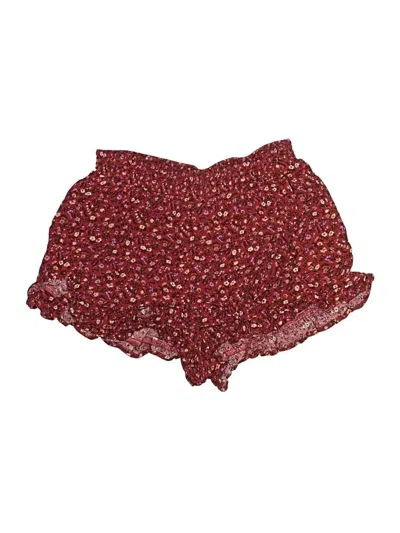 Pre-owned American Eagle Outfitters Shorts In Burgundy