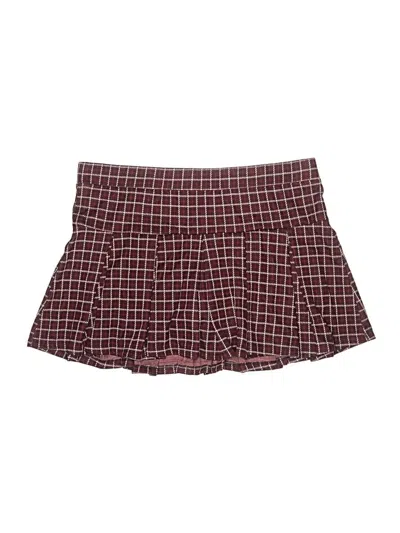Pre-owned American Eagle Outfitters Skort In Burgundy