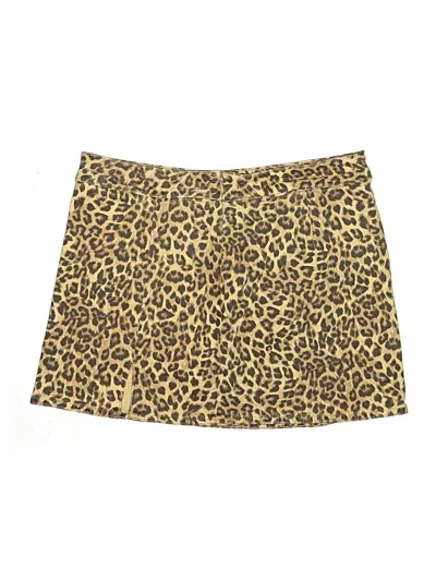 Pre-owned American Eagle Outfitters Skort In Gold