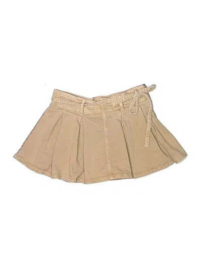 Pre-owned American Eagle Outfitters Skort In Tan