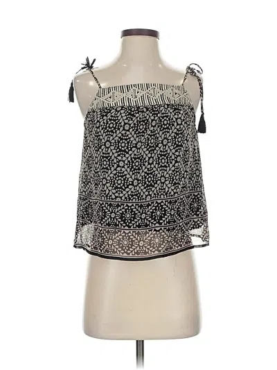 Pre-owned American Eagle Outfitters Sleeveless Blouse In Black