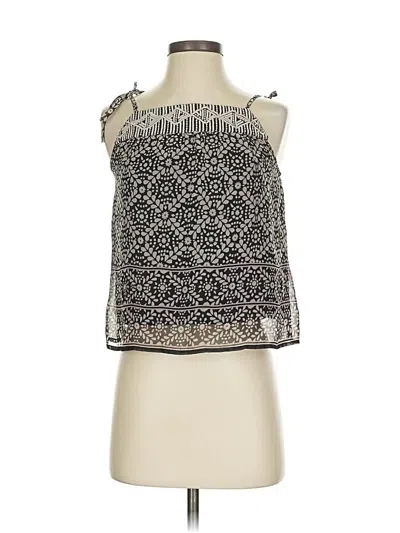 Pre-owned American Eagle Outfitters Sleeveless Blouse In Black