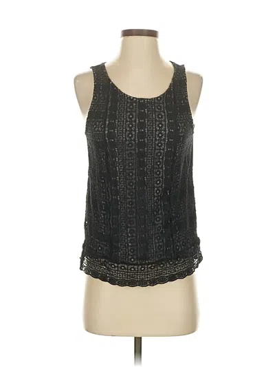 Pre-owned American Eagle Outfitters Sleeveless Blouse In Black