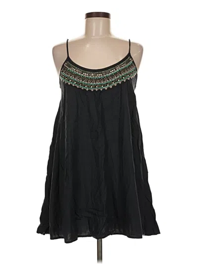 Pre-owned American Eagle Outfitters Sleeveless Blouse In Black