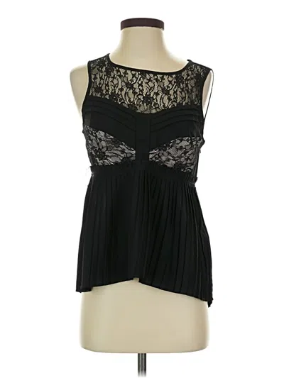 Pre-owned American Eagle Outfitters Sleeveless Blouse In Black