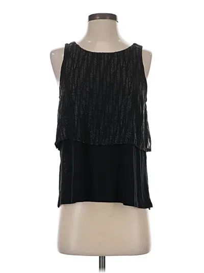 Pre-owned American Eagle Outfitters Sleeveless Blouse In Black