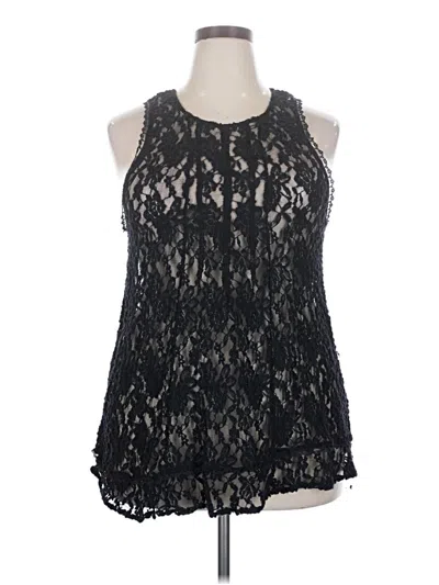 Pre-owned American Eagle Outfitters Sleeveless Blouse In Black