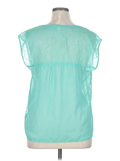 American Eagle Outfitters Sleeveless Blouse In Blue