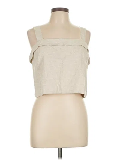 American Eagle Outfitters Sleeveless Blouse In Brown