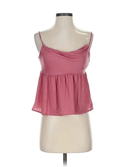 Pre-owned American Eagle Outfitters Sleeveless Blouse In Pink