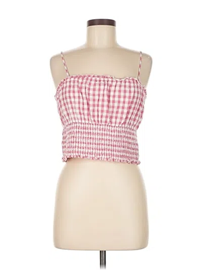 Pre-owned American Eagle Outfitters Sleeveless Blouse In Pink