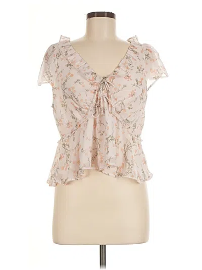 Pre-owned American Eagle Outfitters Sleeveless Blouse In Pink