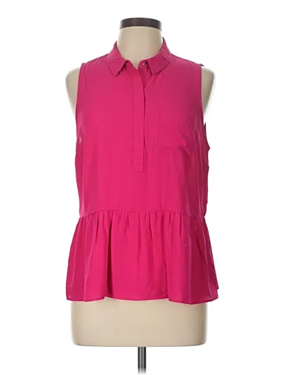 Pre-owned American Eagle Outfitters Sleeveless Blouse In Pink