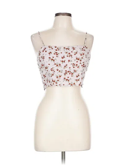 Pre-owned American Eagle Outfitters Sleeveless Blouse In Purple