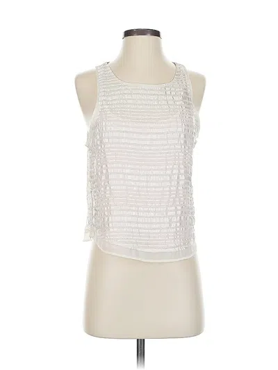 Pre-owned American Eagle Outfitters Sleeveless Blouse In Silver