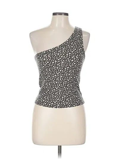 Pre-owned American Eagle Outfitters Sleeveless Blouse In Silver