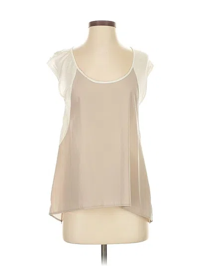 Pre-owned American Eagle Outfitters Sleeveless Blouse In White