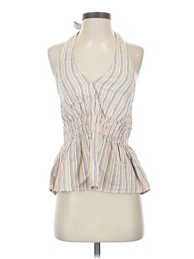 American Eagle Outfitters Sleeveless Blouse In White