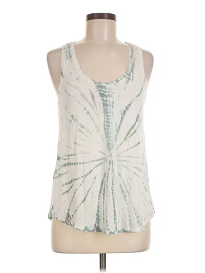 Pre-owned American Eagle Outfitters Sleeveless Blouse In White