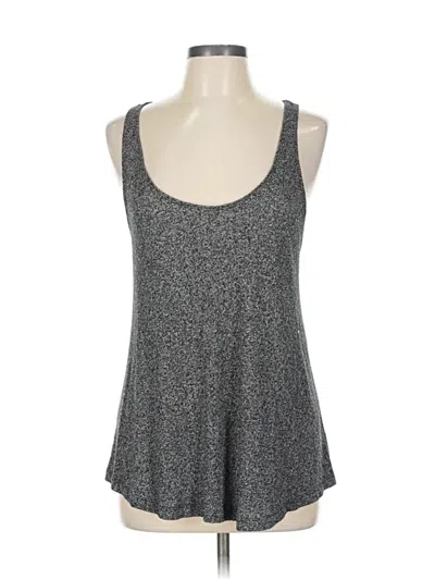 Pre-owned American Eagle Outfitters Sleeveless Top Gray Scoop Neck Tops