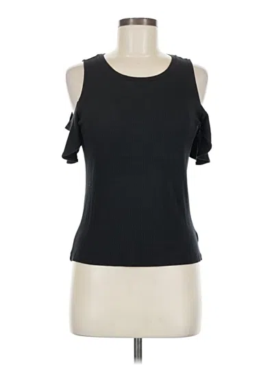 Pre-owned American Eagle Outfitters Sleeveless T-shirt In Black