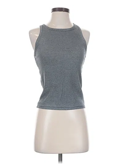Pre-owned American Eagle Outfitters Sleeveless T-shirt In Gray