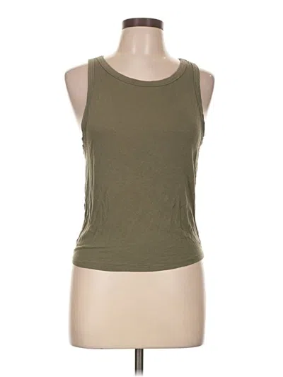 Pre-owned American Eagle Outfitters Sleeveless T-shirt In Green