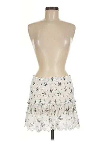 Pre-owned American Eagle Outfitters Sleeveless T-shirt In Ivory