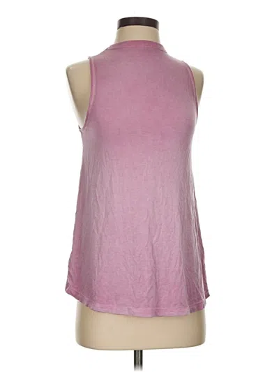 Pre-owned American Eagle Outfitters Sleeveless T-shirt In Pink