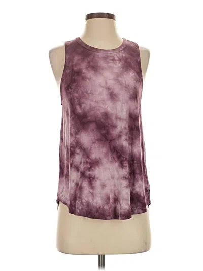 Pre-owned American Eagle Outfitters Sleeveless T-shirt In Purple