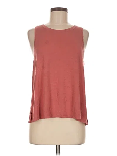 Pre-owned American Eagle Outfitters Sleeveless T-shirt In Red