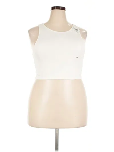 American Eagle Outfitters Sleeveless T-shirt In White